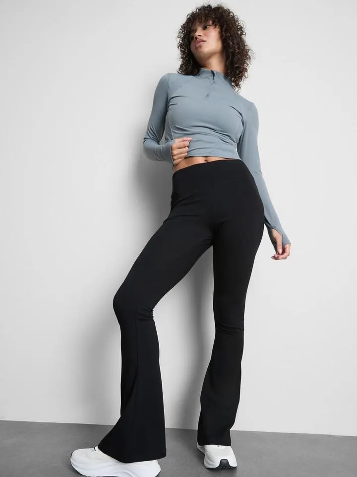 Leggings svasati ad alta percentuale di cotone