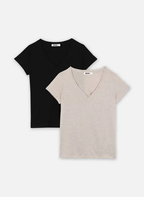 T-shirts met korte mouwen TEELOTC lots dames zwart