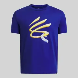 Under Armour Boys Curry Yth Logo MG Tshirt