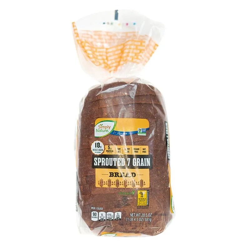 Simply Nature Sprouted 7 Grain Bread
