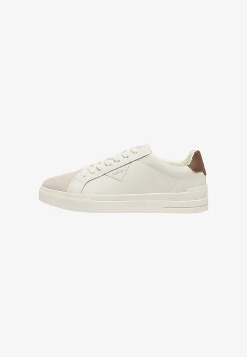 SNEAKER - Casual snøresko - off white cuoio