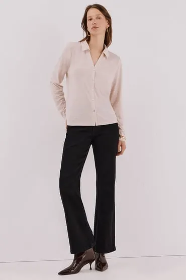 Camisa punto elástico