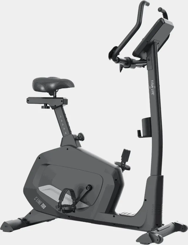 C Line 700 Upright Bike, trimsykkel - Svart