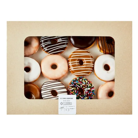 Freshness Guaranteed Assorted Ring Donuts, 34 oz, 12 Count