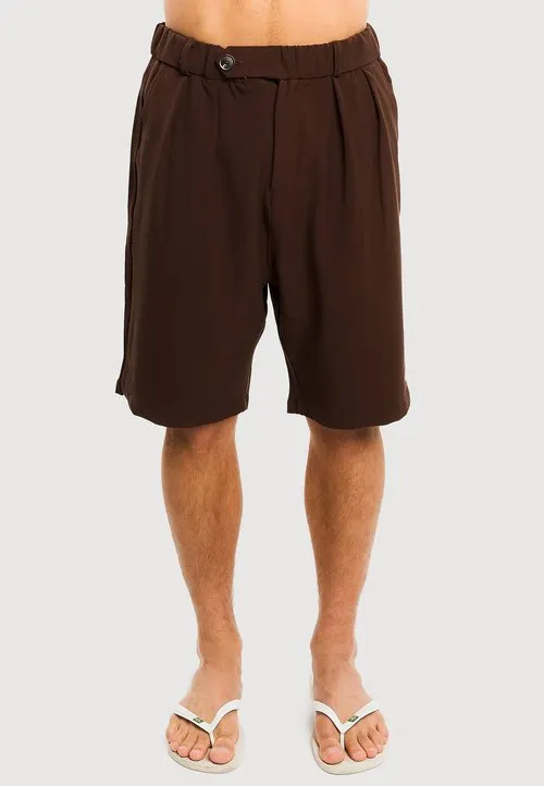 RAGAZZI SHORT PANT UNISEX - Shorts - dark brown