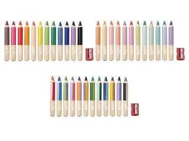 Lápices de colores 3 en 1