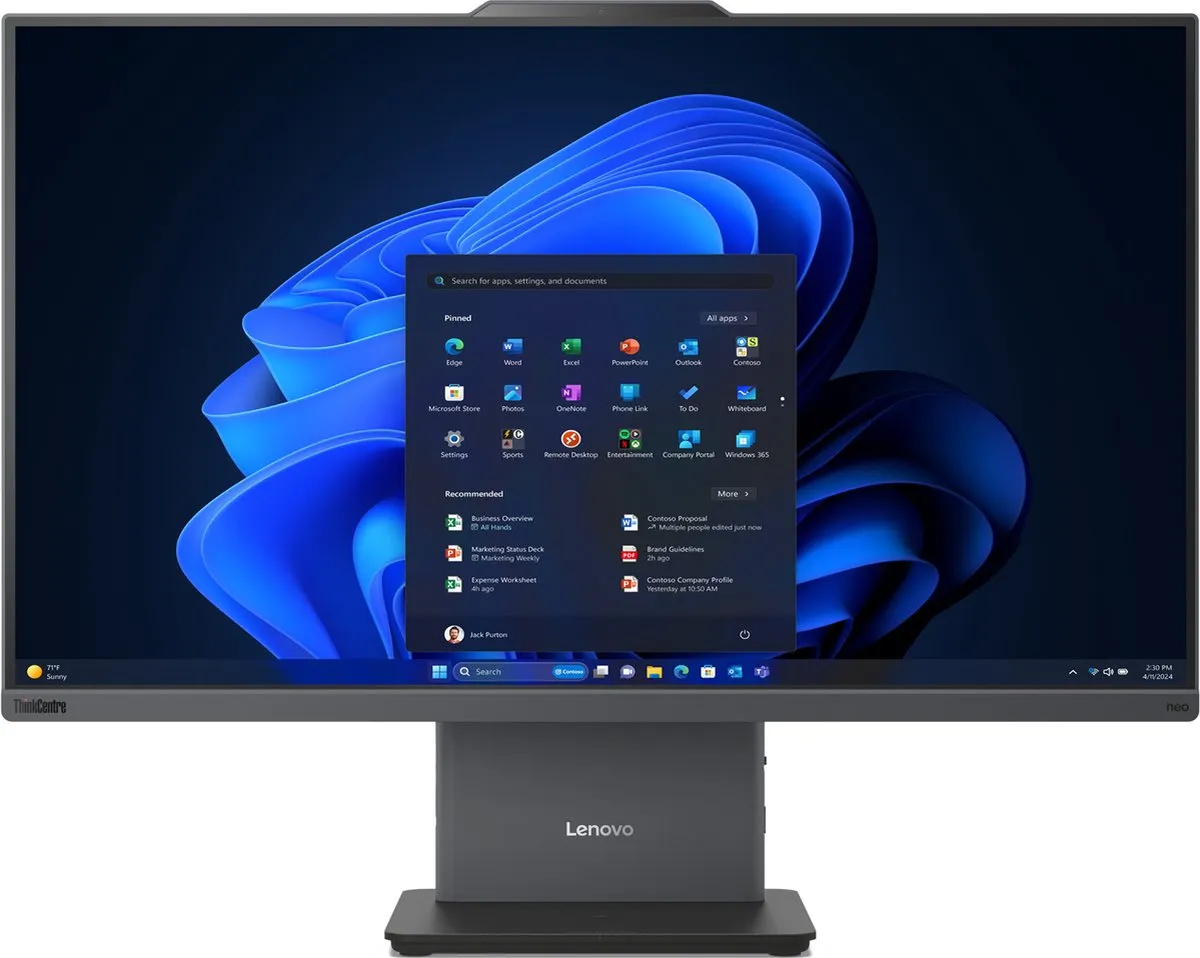 Lenovo ThinkCentre neo 50a Intel® CoreTM i5 i5-13420H 68,6 cm (27 ) 1920 x 1080 Pixels Alles-in-één-