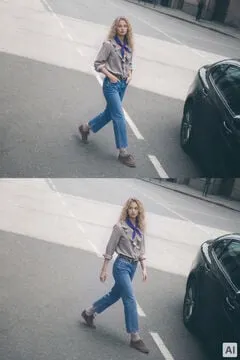 Camisa cuadros volante