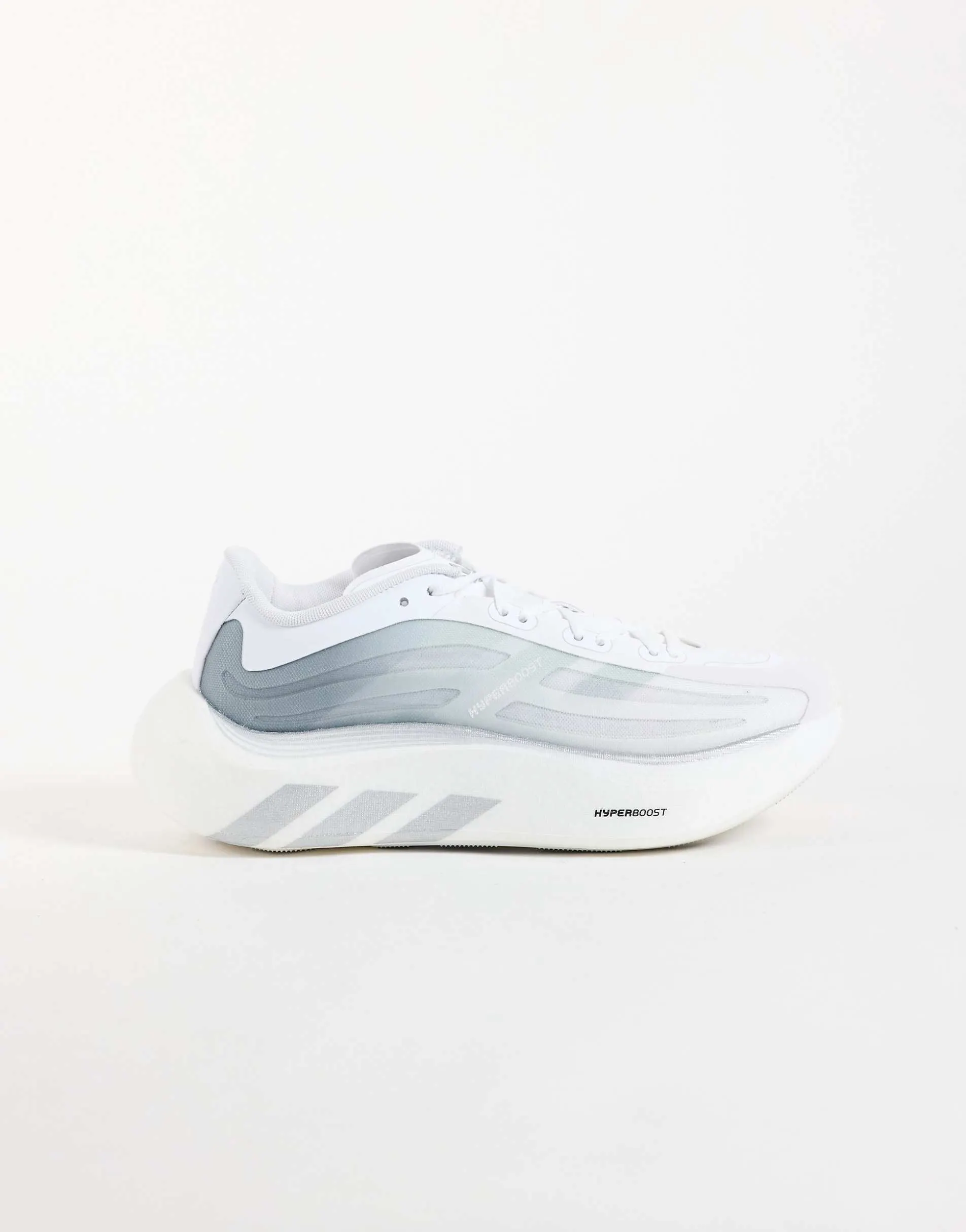 adidas Originals Hyperboost Euphoria LT trainers in silver and white