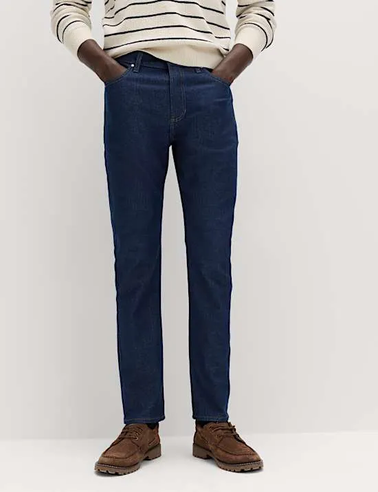 Schmal geschnittene Stretch-Jeans
