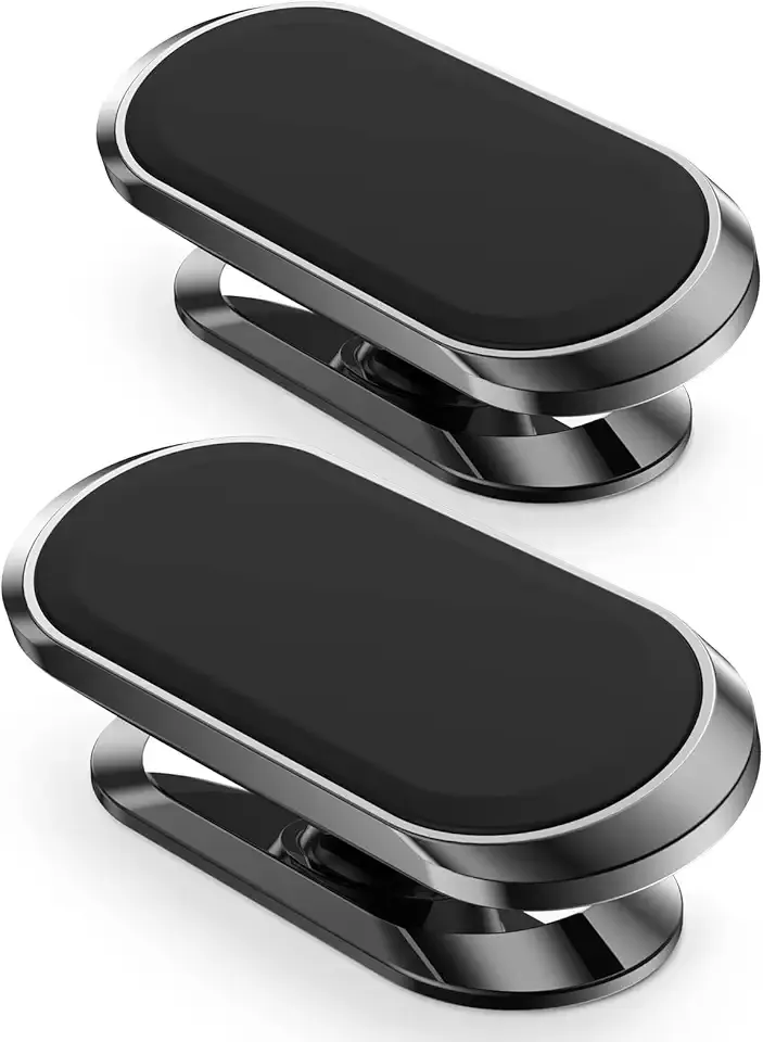 Magnetic Phone Holder for Car[2 Pack],Phone Holders for Your car [Upgrade Magnet] -360 Rotation,Car Magnet Phone Mount Compatible with All Cell Phone