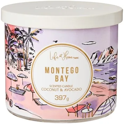 Montego Bay Scented 3-Wick Candle