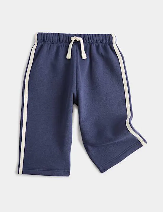 Cotton Rich Side Stripe Joggers (0-5 Yrs)