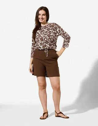 Maglia - Con nodi - Beige