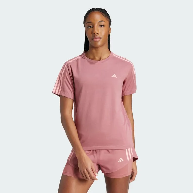 Own the Run 3-Stripes T-skjorte