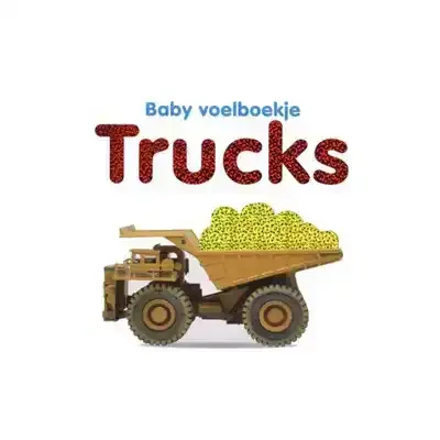 Baby voelboekje Trucks