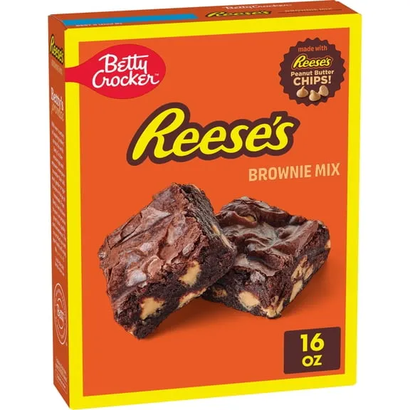 Betty Crocker REESE's Brownie Mix With REESE's Peanut Butter Chips, 16 oz $4.77 29.8 ¢/oz
