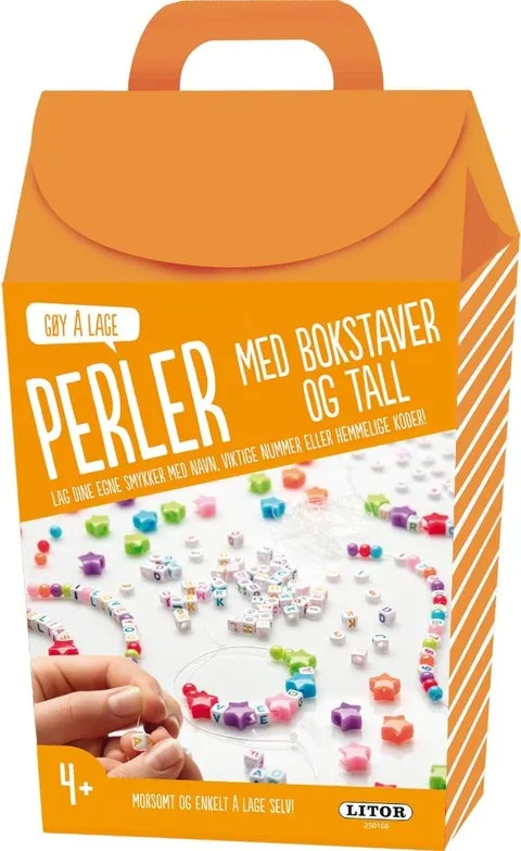 Hobbyeske Perler Bokstaver Og Tall