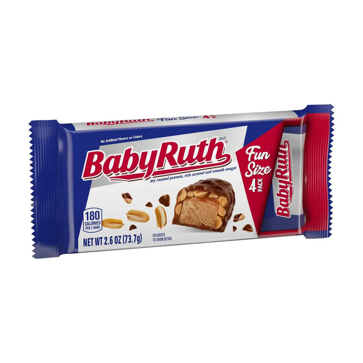 Baby Ruth Fun Size Multi Pack Chocolate, 2.6 oz