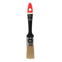 Pincel neón para látex n° 10 negro y rojo