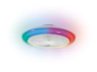 Lámpara de techo LED con ventilador