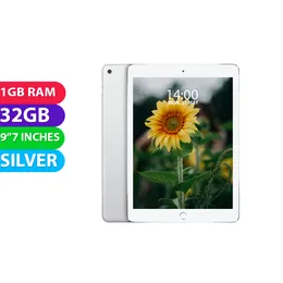 Apple iPad AIR (32GB, Silver) - Excellent - Refurbished