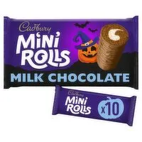 Cadbury Chocolate Mini Rolls 10 Pack (265 g) Open Product Description