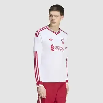 adidas Mens Liverpool FC 26/27 Away Long Sleeve Jersey