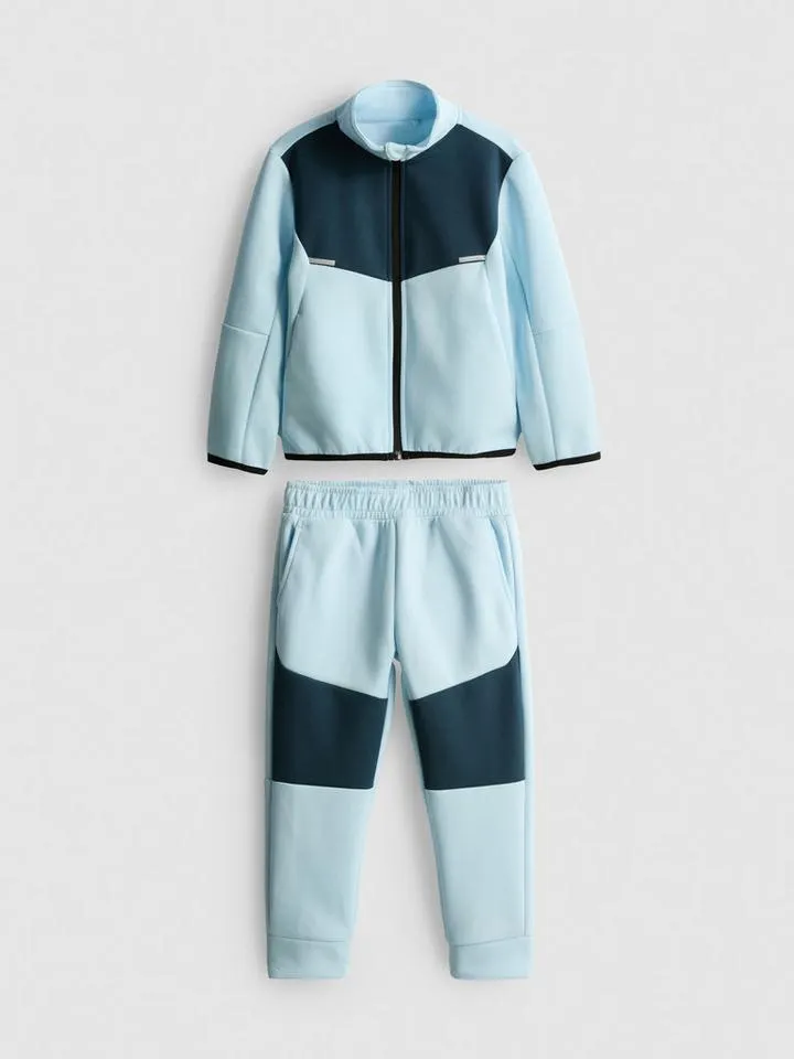 1–9 ans | Veste de survêtement et bas de jogging contrecollés