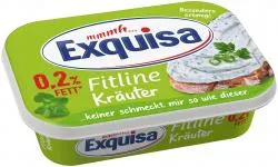 Exquisa Frischkäsezubereitung Fitline Kräuter 0,2%