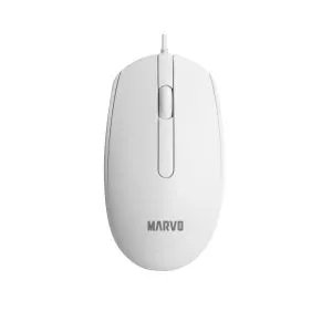 Mouse con Cable Marvo MS003 Blanco