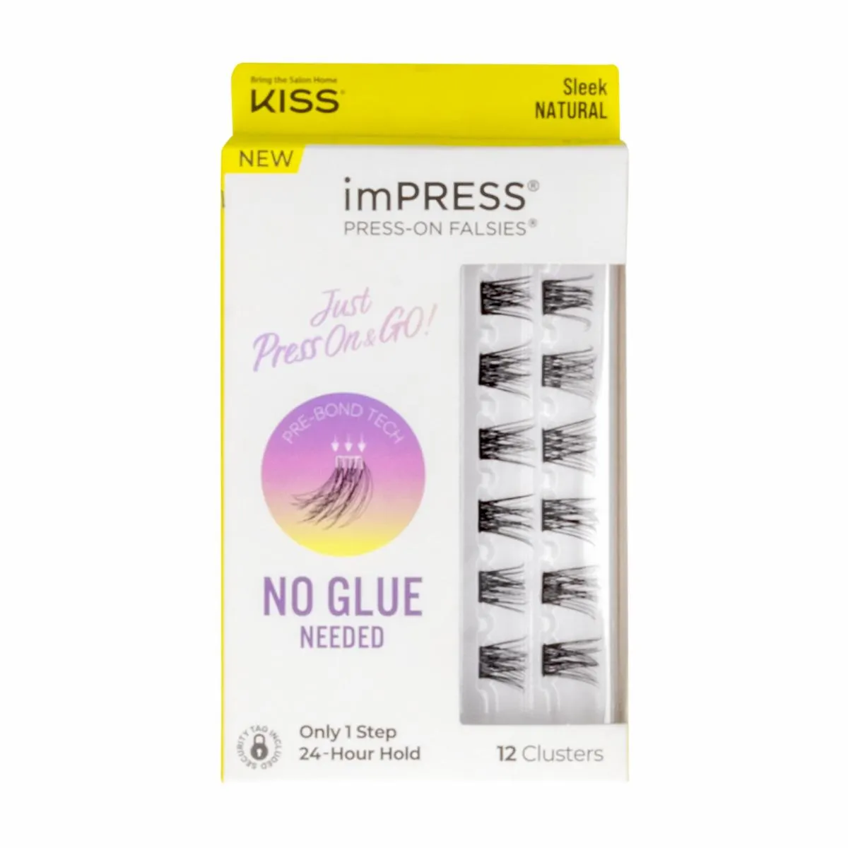 Pestañas Postizas Single 04 IMPRESS 1 Set