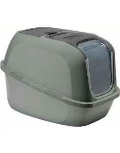 Moderna Mega Deluxe Kattenbak - Kattentoilet - 65.8x48.6x45.8 cm Olijfgroen