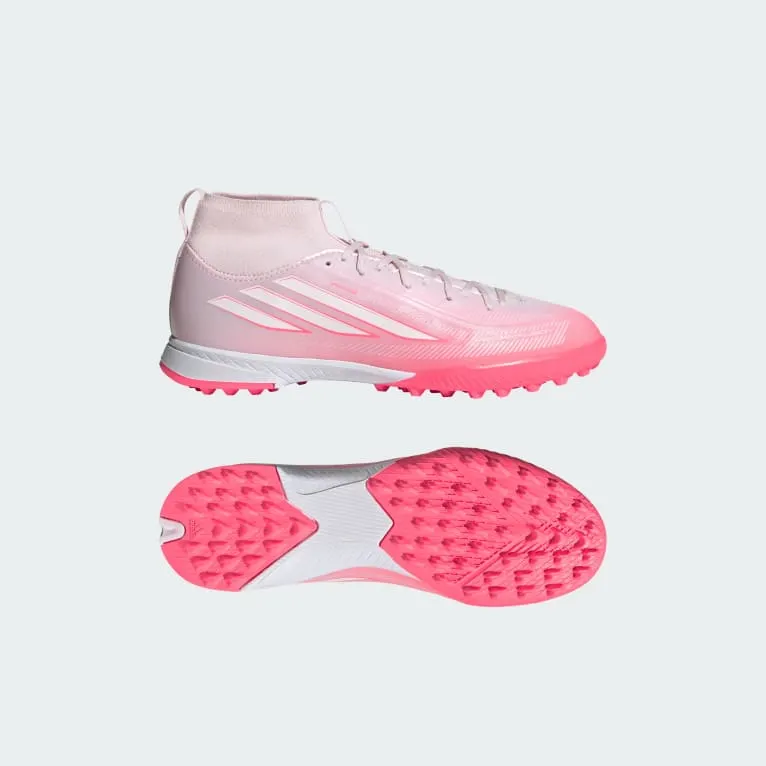 F50 Sparkfusion League Mid Cut Turf Fotballsko