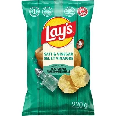 Salt & Vinegar flavoured Potato Chips