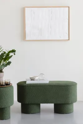 Eetkamerbank MARCOS groen