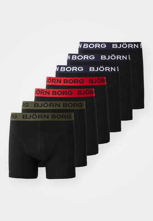 7 PACK - Boksershorts - black