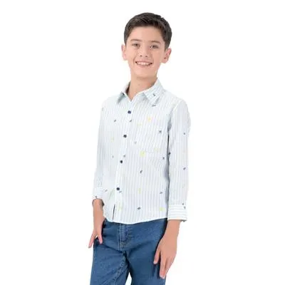 Camisa Hummo Kids Niño Estampado Full Print Gráficos