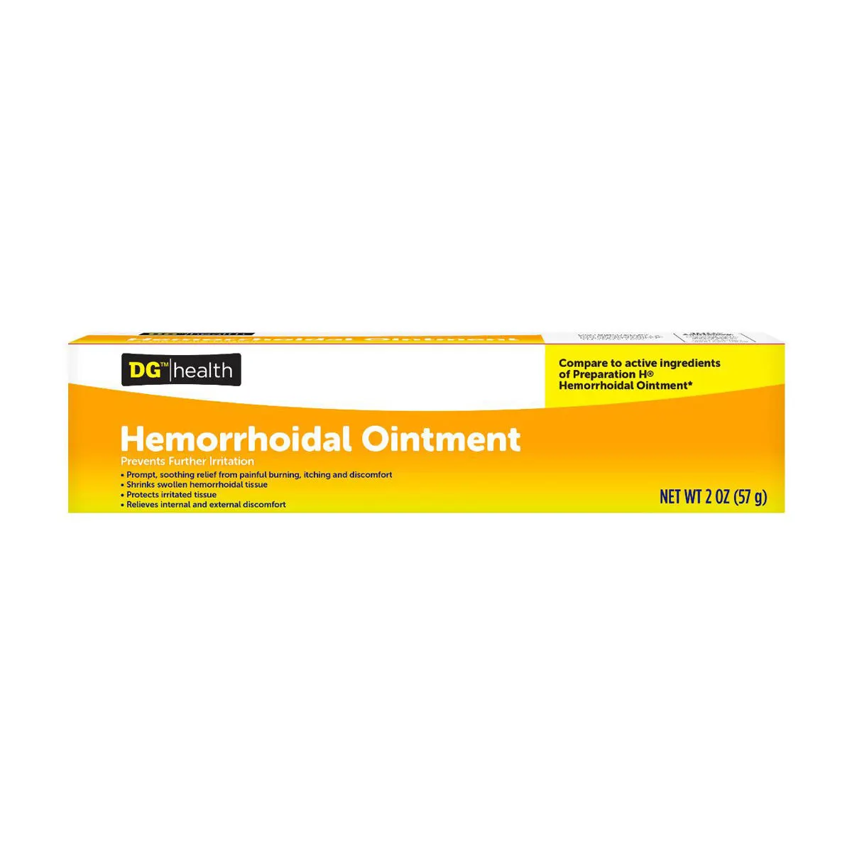 DG Health Hemorrhoidal Ointment, 2 oz