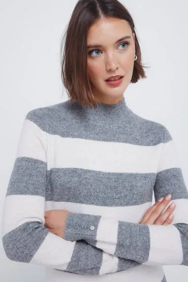 Vestido midi punto rayas kodak