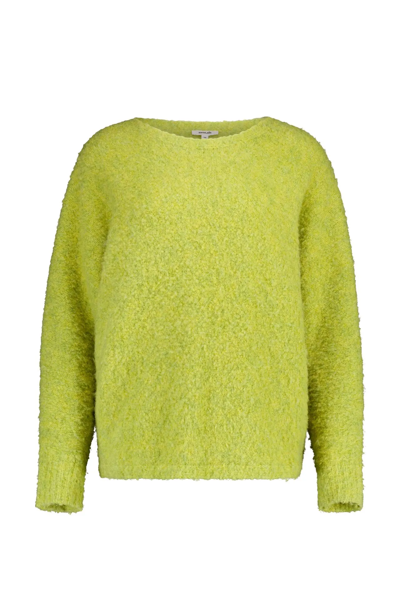 Groene gebreide trui