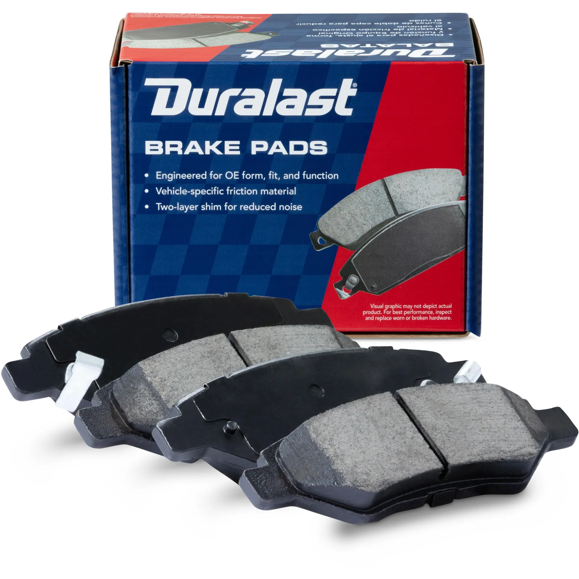 Duralast Ceramic Brake Pads MKD1337