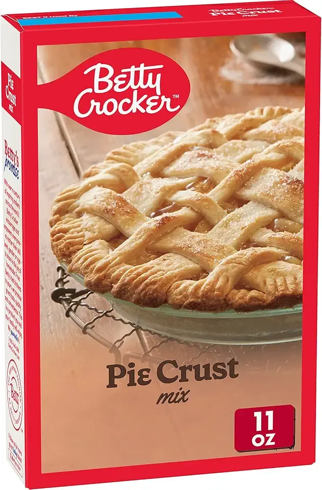 Betty Crocker Pie Crust Mix, Makes Two 9-inch Crusts, 11 oz.