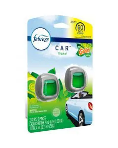 Febreze Car Original Air Freshener - Gain Scent, 2 ct