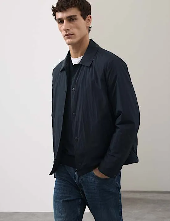 Gepolsterte Harrington-Jacke
