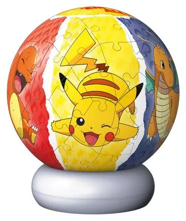 POKEMON - PUZZLE 3D BALL 72 PIECES ILLUMINE