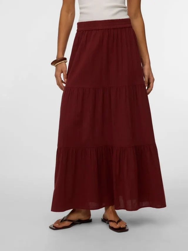 VMDICTHE Høy midje Langt skjørt