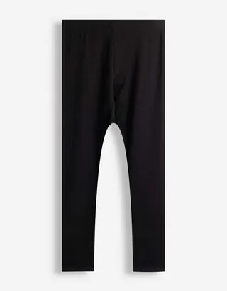 Leggings - Vita elasticizzata - Nero