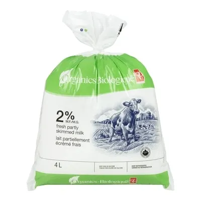 Organic Partly Skimmed 2% Milk