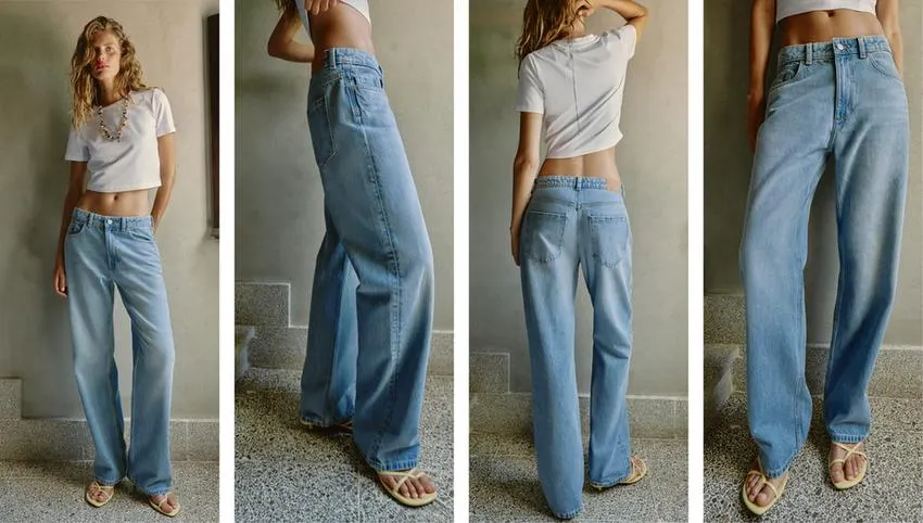 Z1975 STRAIGHT HIGH-WAIST LONG LENGTH JEANS